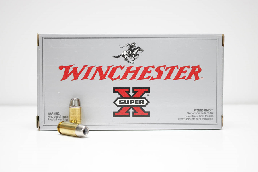 WINCHESTER AMMO 40 S&W 155 gr Silvertip JHP Super-X Police Trade Ammo 50/Box